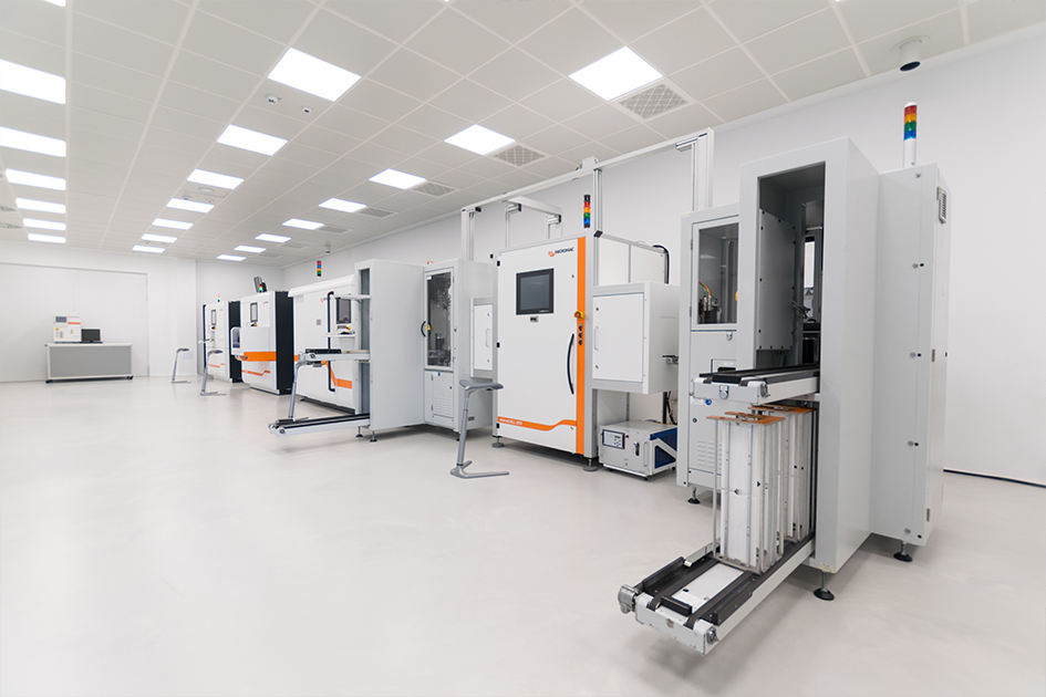Showroom Hocheffiziente Lasersysteme zur Bearbeitung von Silizium-Solarzellen